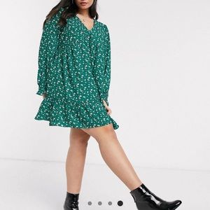 ASOS Curve Mini Smock Dress